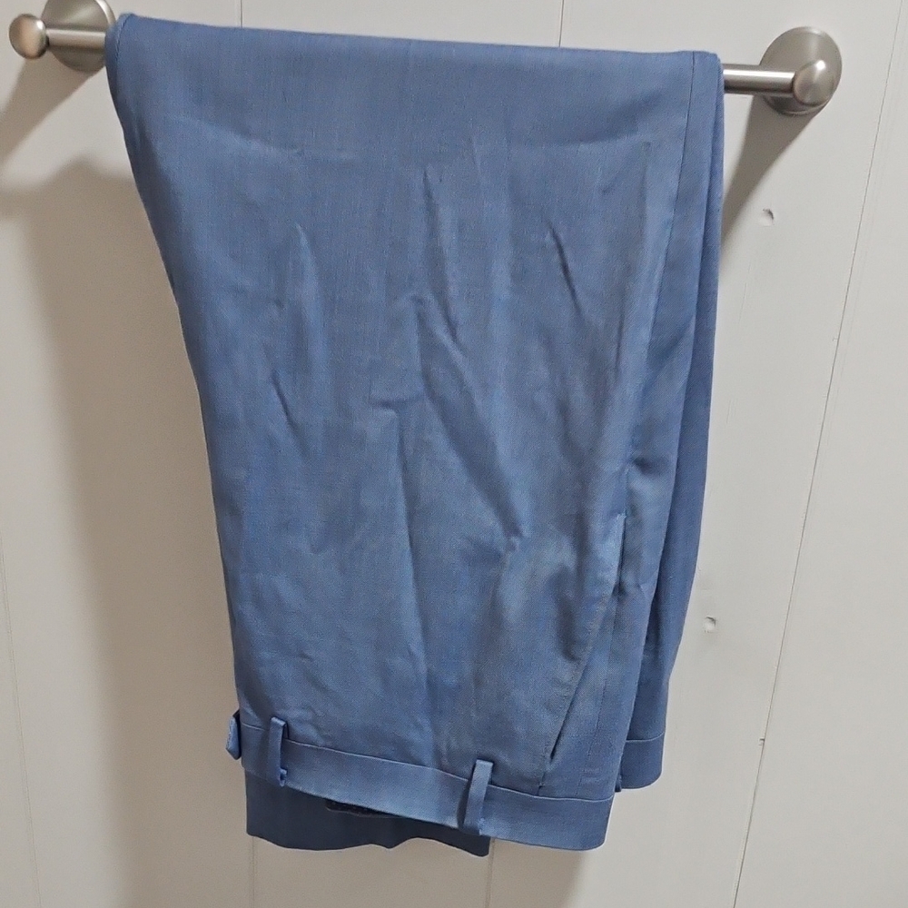 Men's Blue Dress Pants